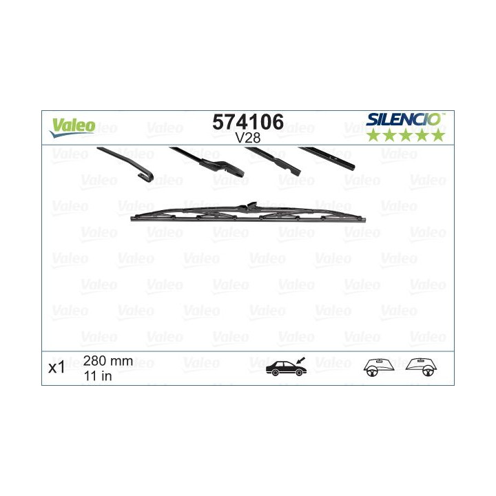 Valytuvai VALEO 574106