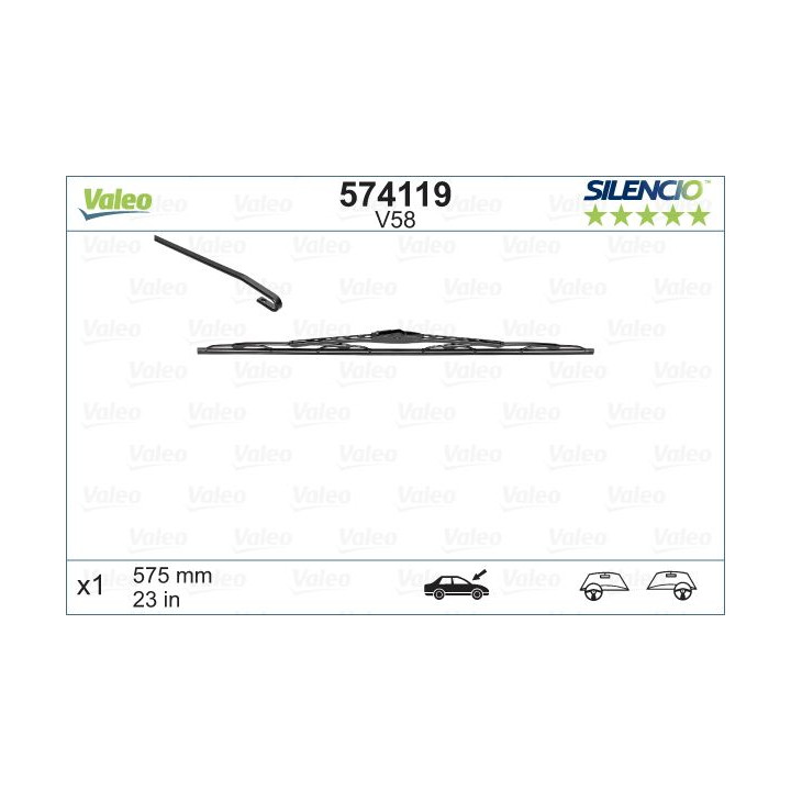 Valytuvai VALEO 574119