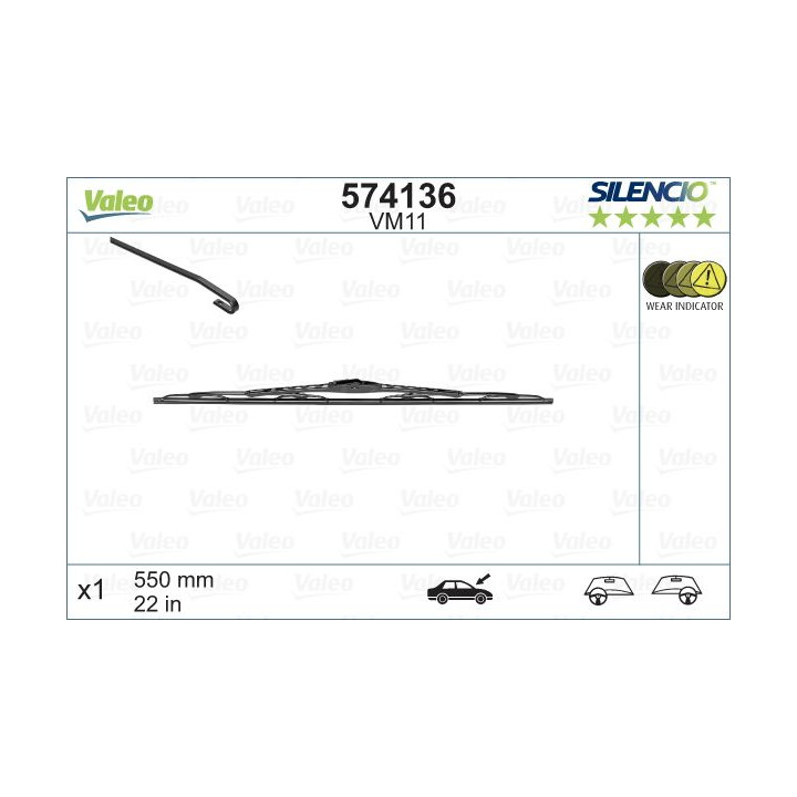 Valytuvai VALEO 574136