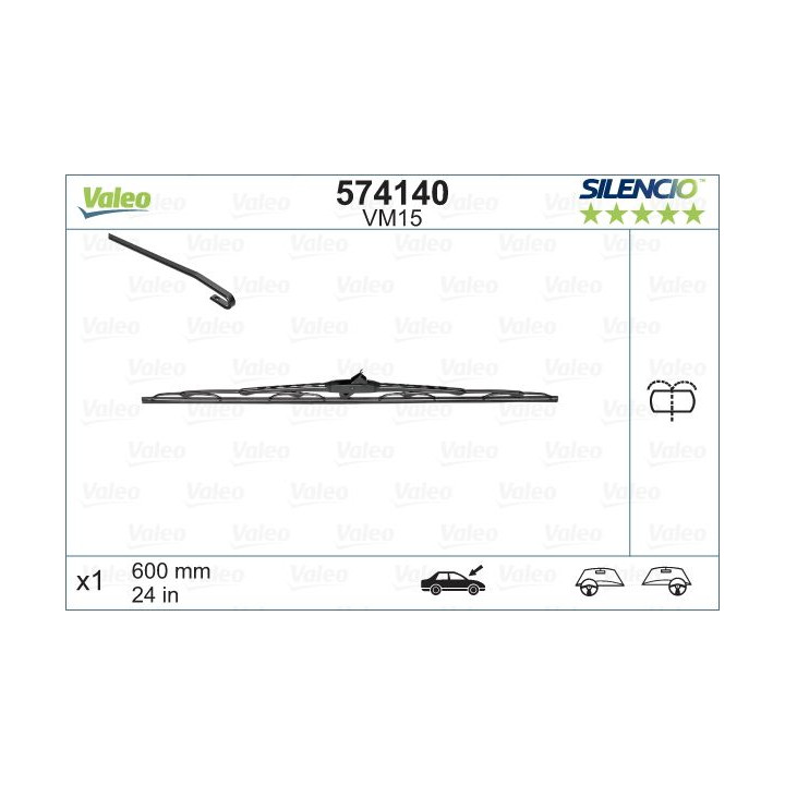 Valytuvai VALEO 574140