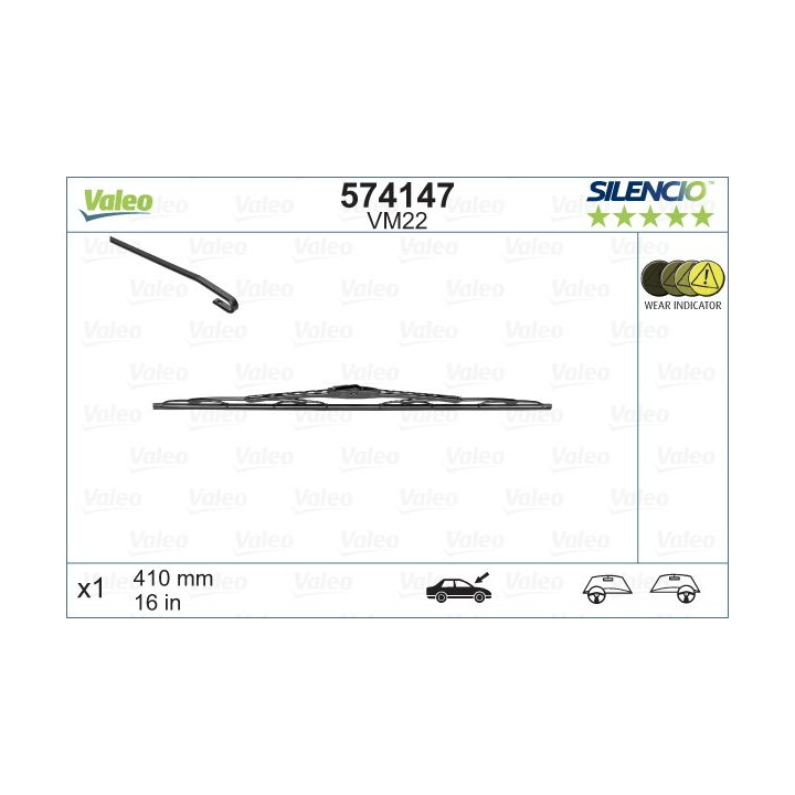 Valytuvai VALEO 574147