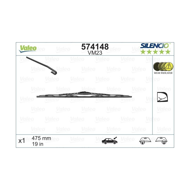 Valytuvai VALEO 574148