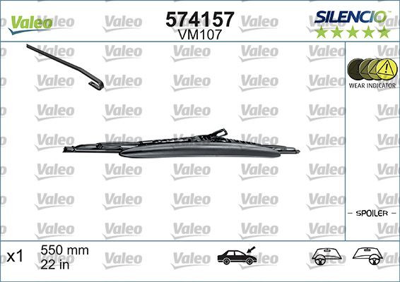 Valytuvai VALEO 574157