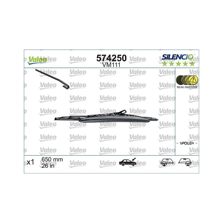 Valytuvai VALEO 574250