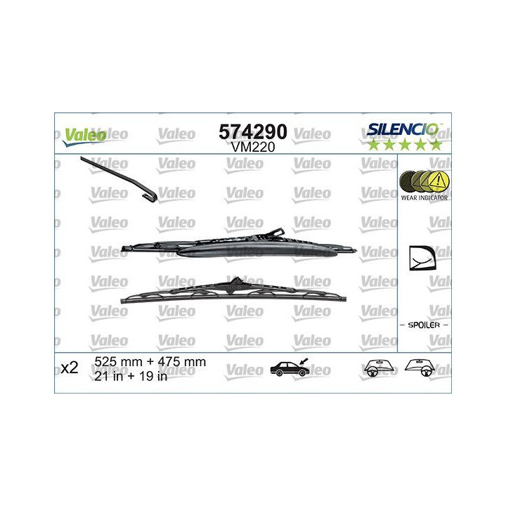 Valytuvai VALEO 574290