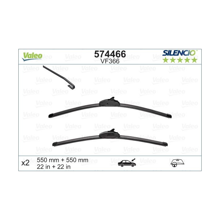 Valytuvai VALEO 574466