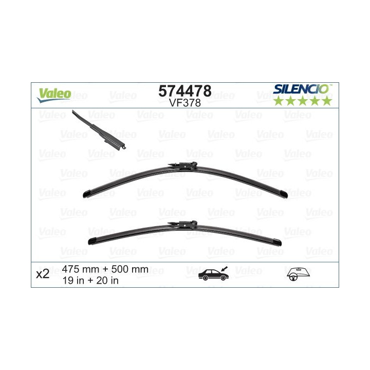 Valytuvai VALEO 574478