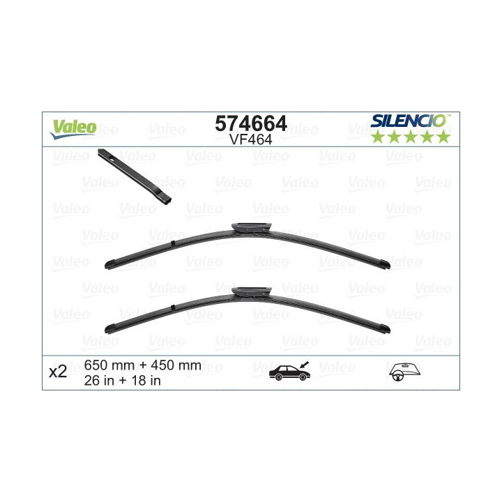 Valytuvai VALEO 574664