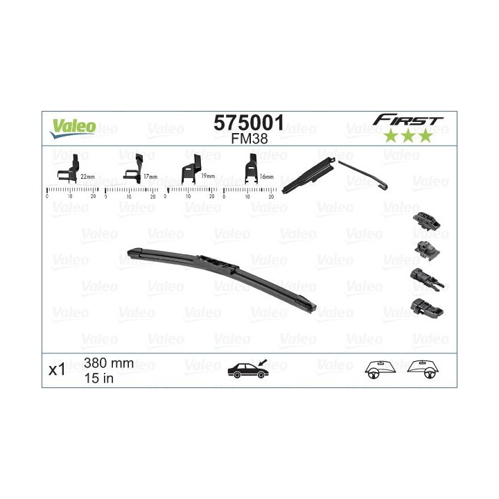 Valytuvai VALEO 575001