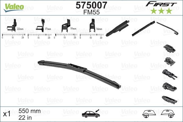 Valytuvai VALEO 575007