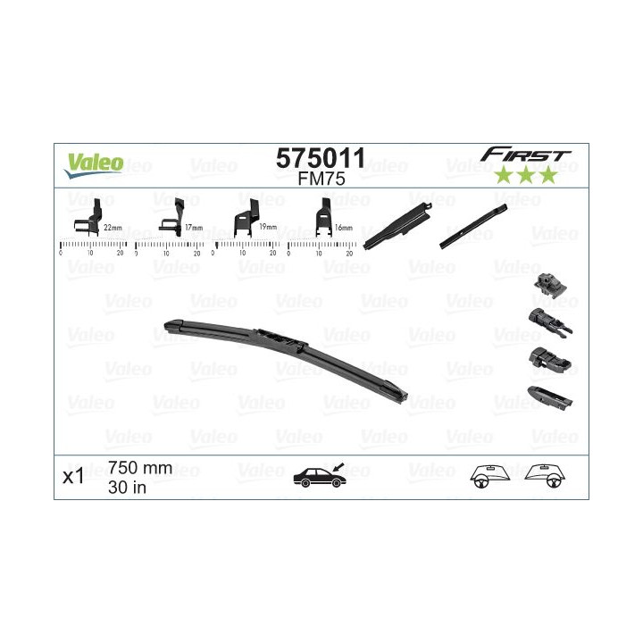 Valytuvai VALEO 575011