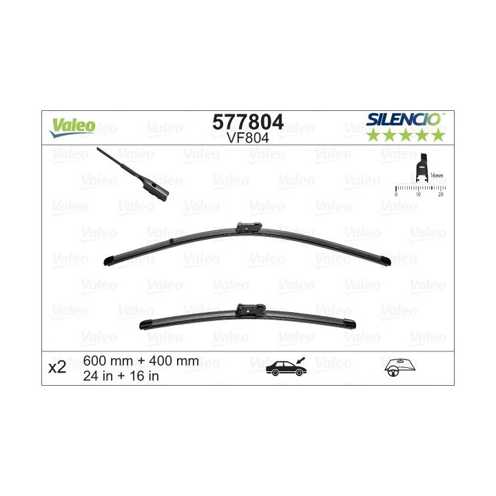 Valytuvai VALEO 577804