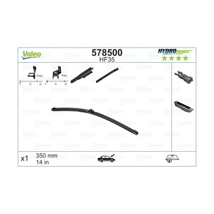 Valytuvai VALEO 578500