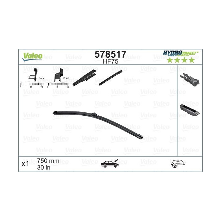 Valytuvai VALEO 578517