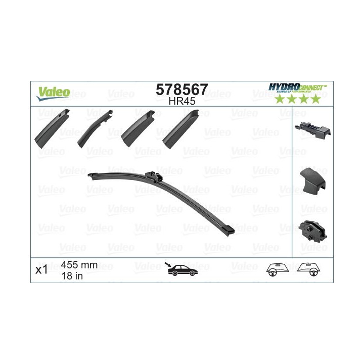 Valytuvai VALEO 578567