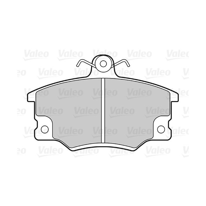 Stabdžių trinkelių rinkinys, diskinis stabdys VALEO 301219