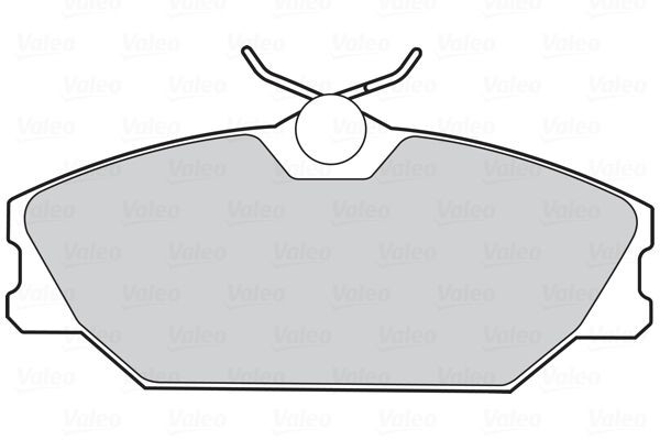 Stabdžių trinkelių rinkinys, diskinis stabdys VALEO 301473