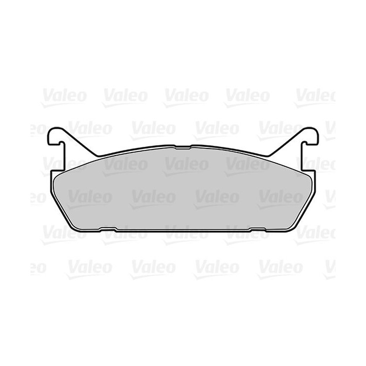 Stabdžių trinkelių rinkinys, diskinis stabdys VALEO 301624