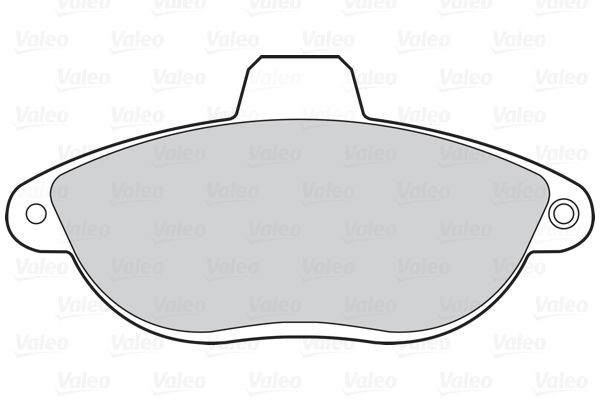 Stabdžių trinkelių rinkinys, diskinis stabdys VALEO 302004