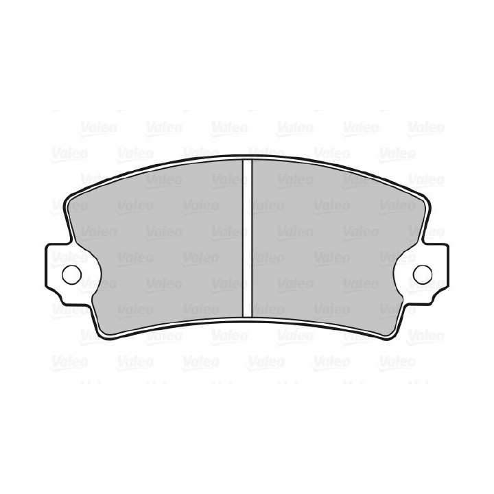 Stabdžių trinkelių rinkinys, diskinis stabdys VALEO 598085