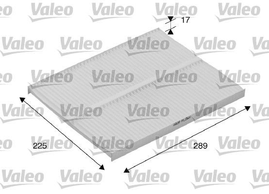 Filtras, salono oras VALEO 698167