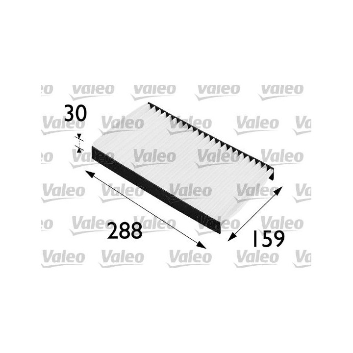 Filtras, salono oras VALEO 698197