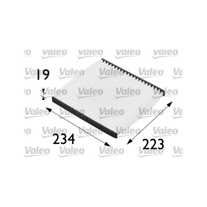 Filtras, salono oras VALEO 698279
