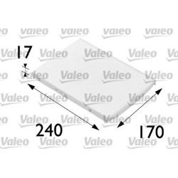 Filtras, salono oras VALEO 698689