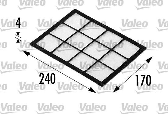 Filtras, salono oras VALEO 698690