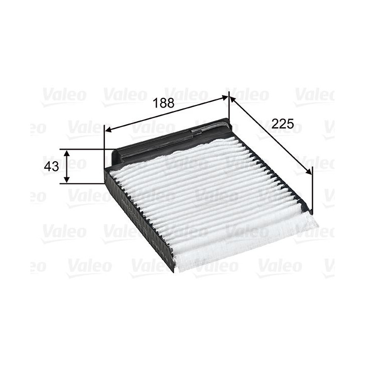 Filtras, salono oras VALEO 698753