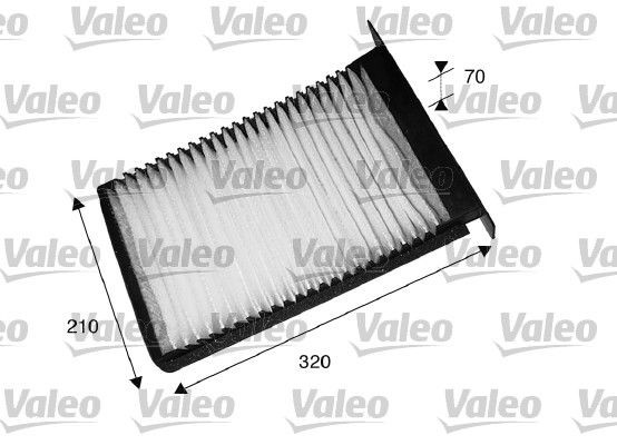 Filtras, salono oras VALEO 698799