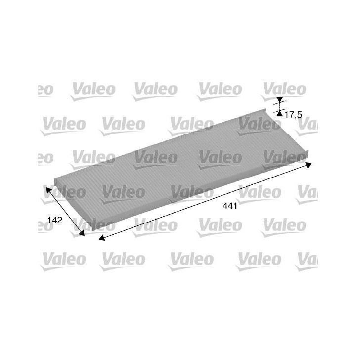 Filtras, salono oras VALEO 698858