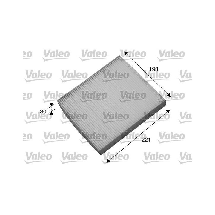 Filtras, salono oras VALEO 698869