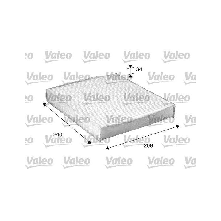 Filtras, salono oras VALEO 698882
