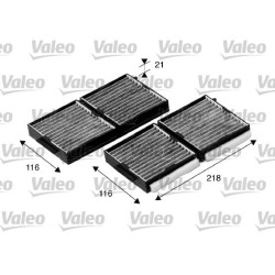 Filtras, salono oras VALEO 698890