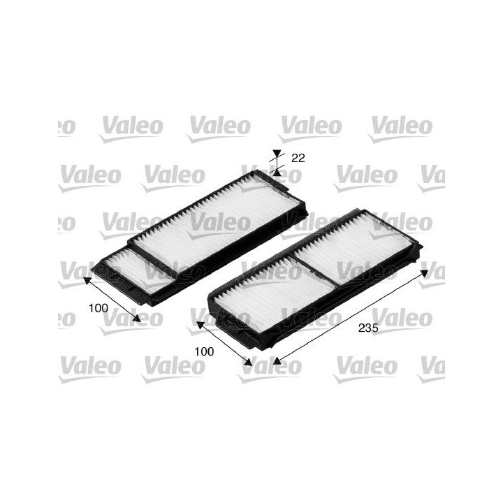 Filtras, salono oras VALEO 698892