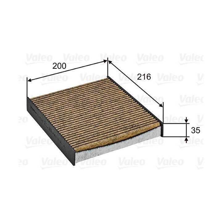 Filtras, salono oras VALEO 701026