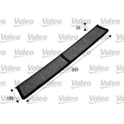 Filtras, salono oras VALEO 715503
