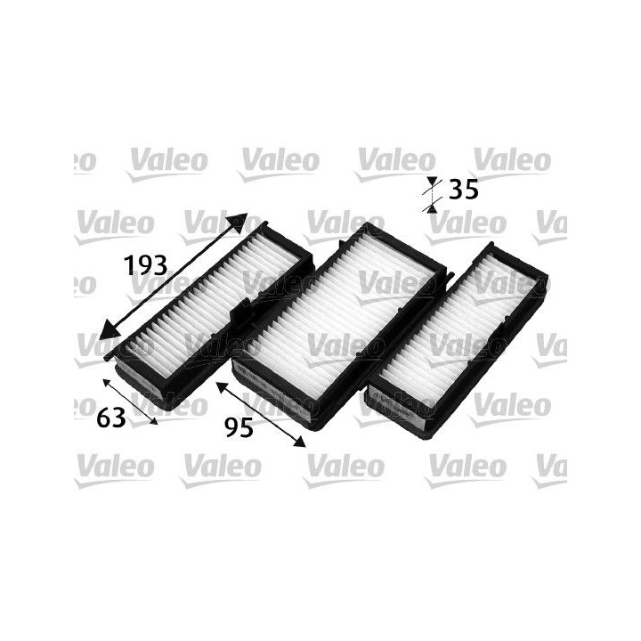 Filtras, salono oras VALEO 715530