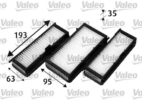 Filtras, salono oras VALEO 715530