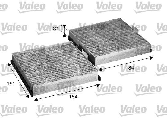 Filtras, salono oras VALEO 715568