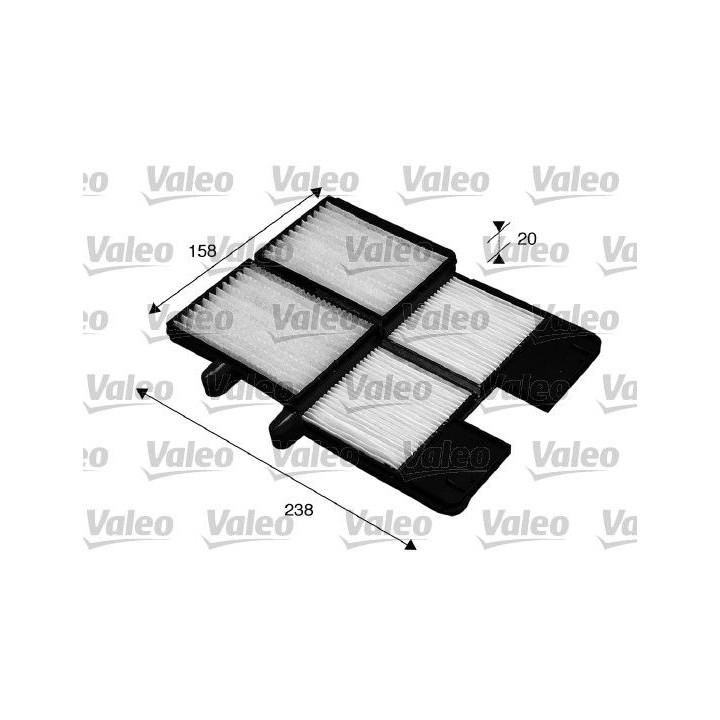 Filtras, salono oras VALEO 715572