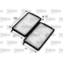 Filtras, salono oras VALEO 715576