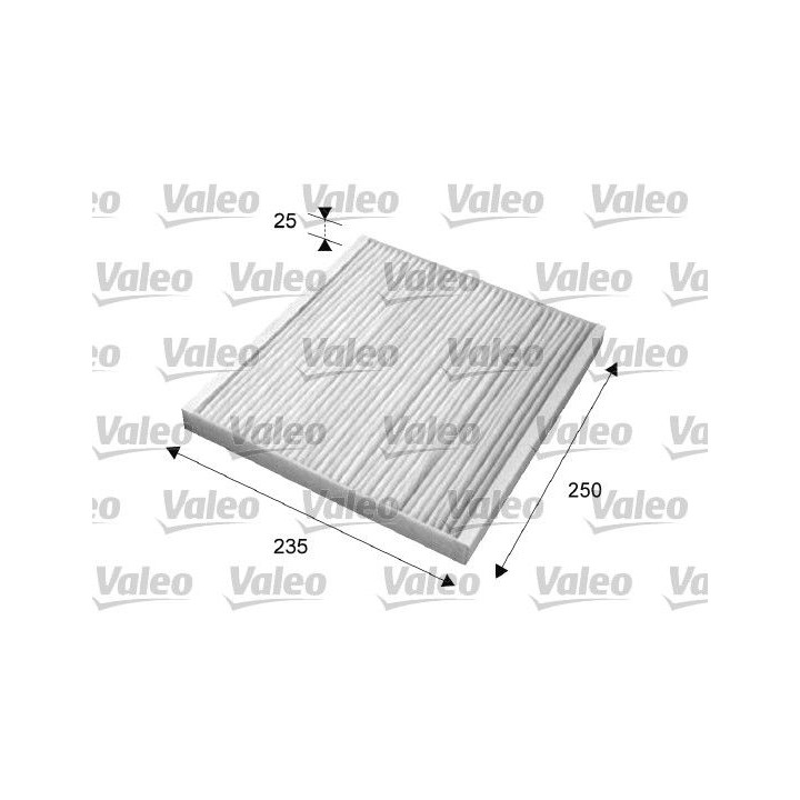 Filtras, salono oras VALEO 715636