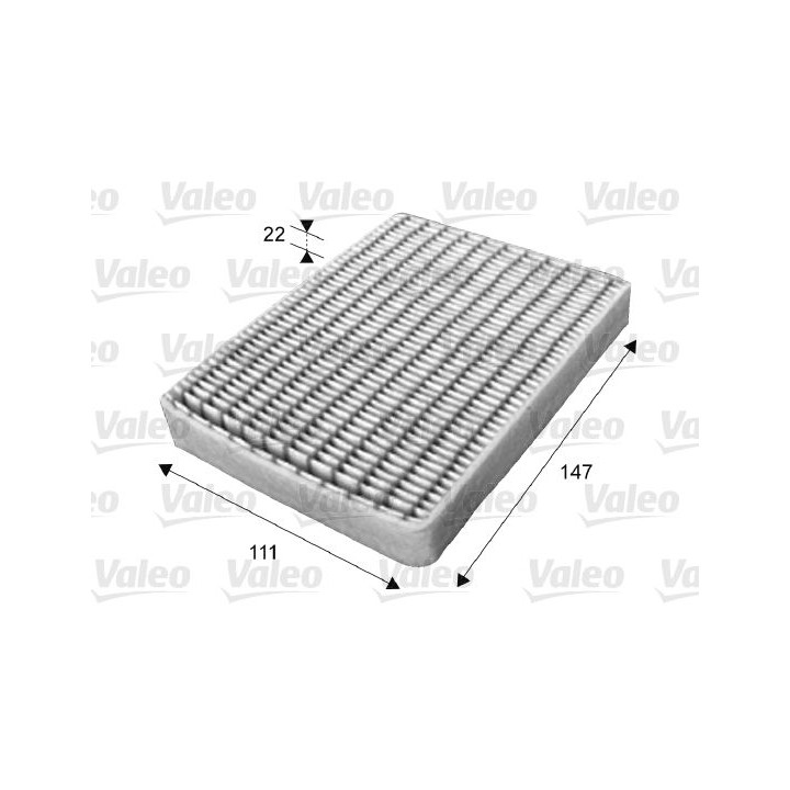 Filtras, salono oras VALEO 715656