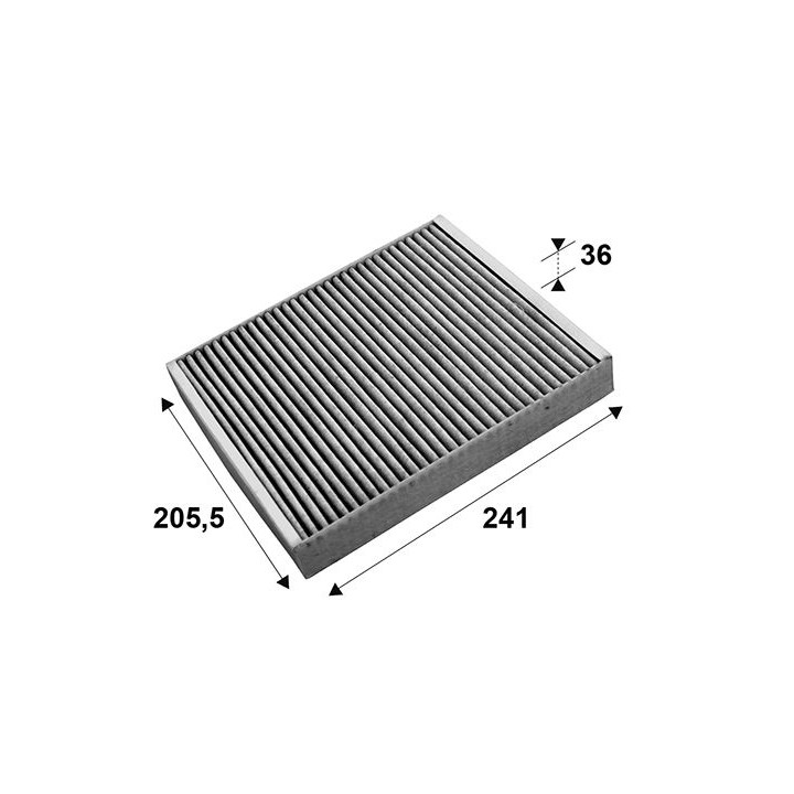 Filtras, salono oras VALEO 715659