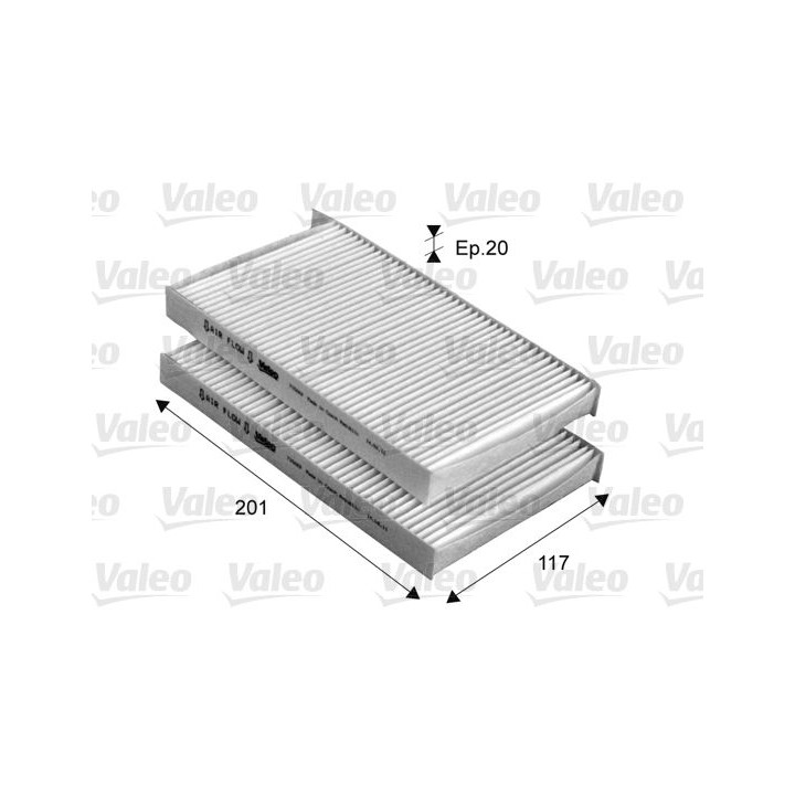 Filtras, salono oras VALEO 715669