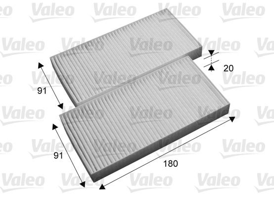 Filtras, salono oras VALEO 715696
