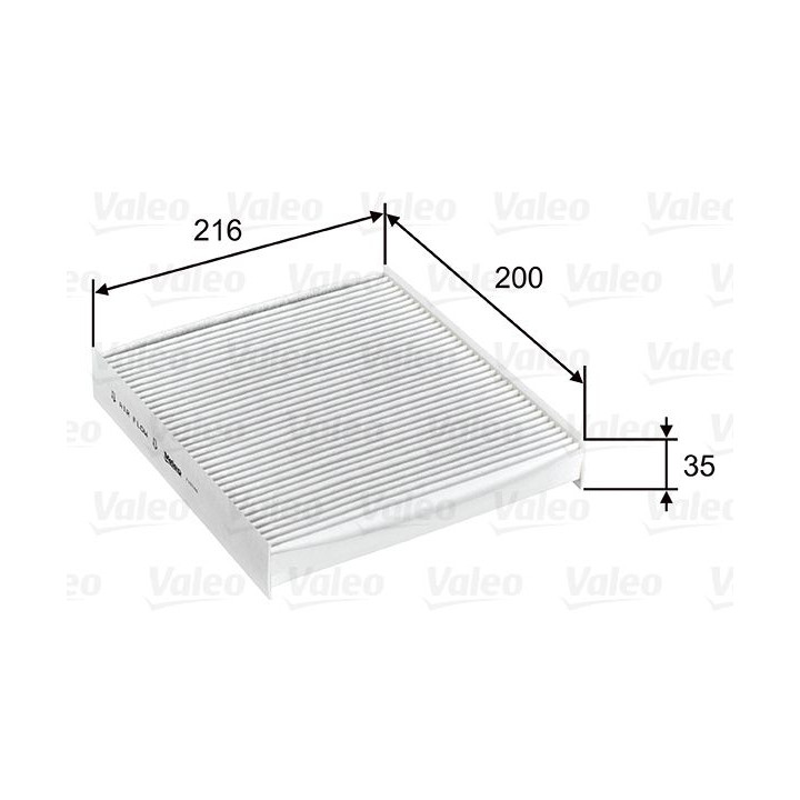 Filtras, salono oras VALEO 715746