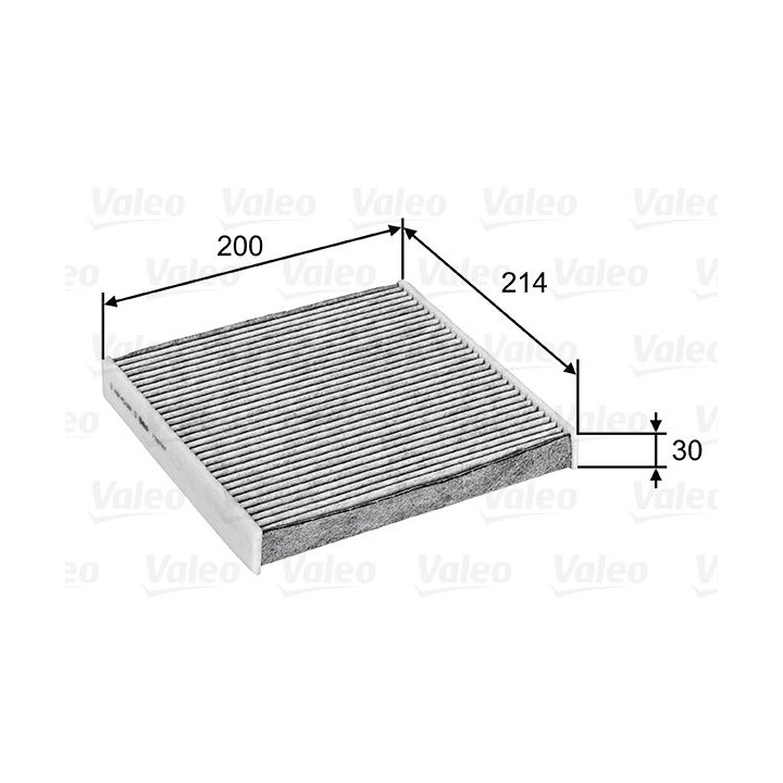 Filtras, salono oras VALEO 715747